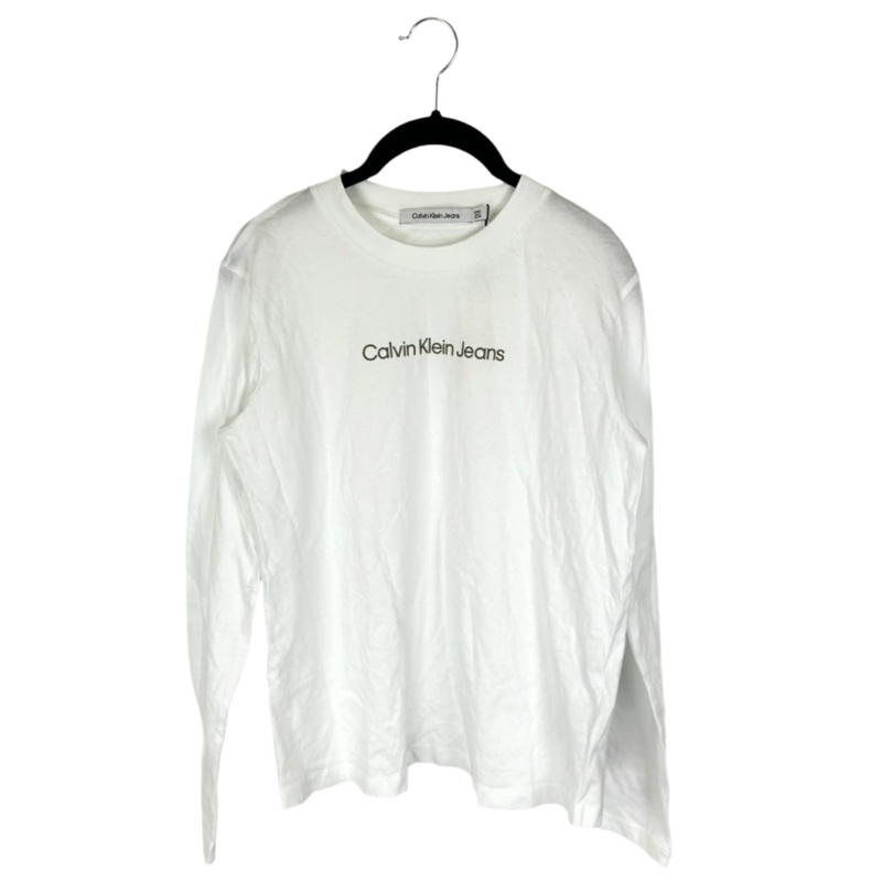 White Long Sleeve Top – Small