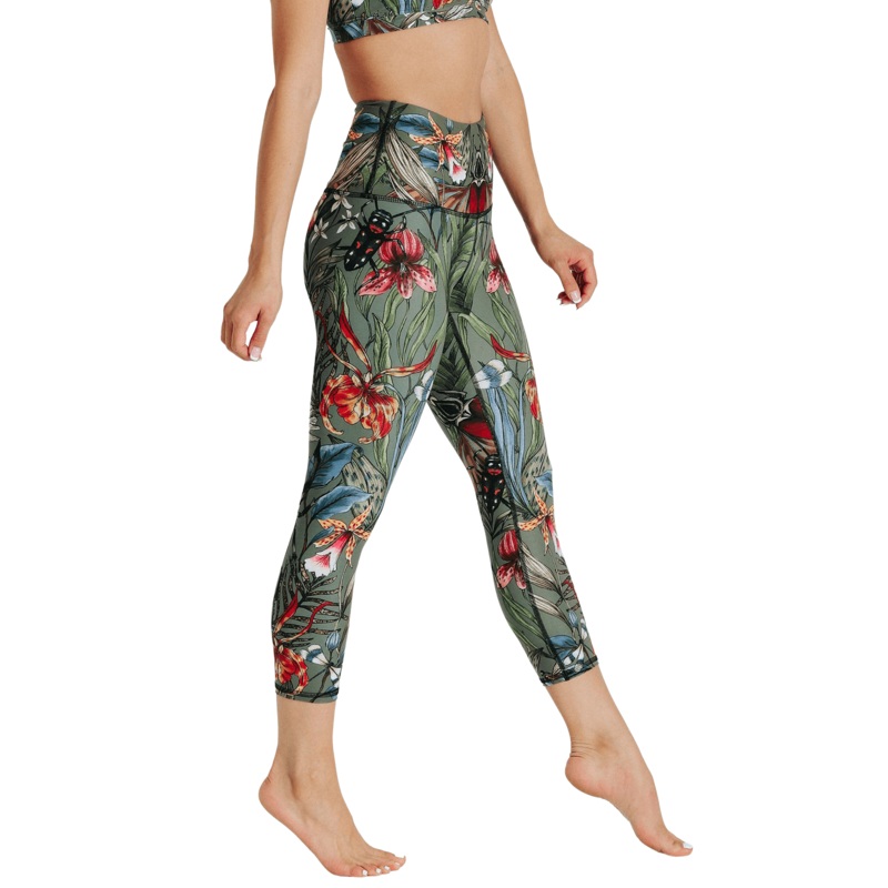 Capri Legging – Green Thumb XS