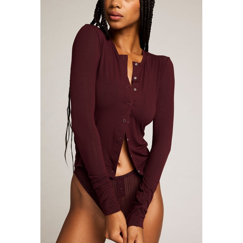 Whipped Cardi in Garnet XS Garnet Single