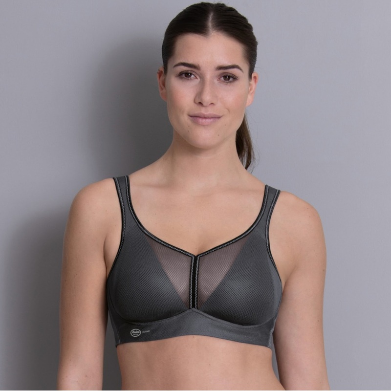 Anita Air Control Delta Pad Sports Bra – Anthracite 30B