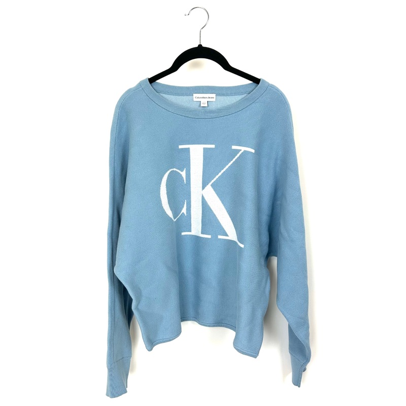 Baby Blue Sweater – Size 6/8
