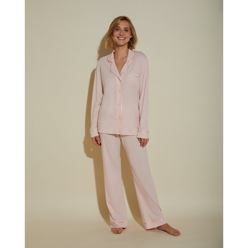 Conjunto De Pijama Con Camisa De Manga Larga Y Pantalones Pink Lilly/Pink Lilly XS