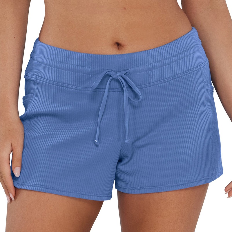 Laguna Swim Short – 905B  – Harbor Blue Sandbar Rib BLUE 06