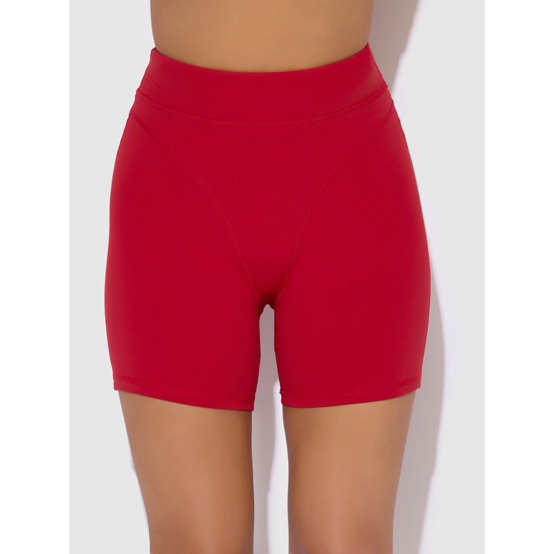 Active Bike Short Crimson Red S