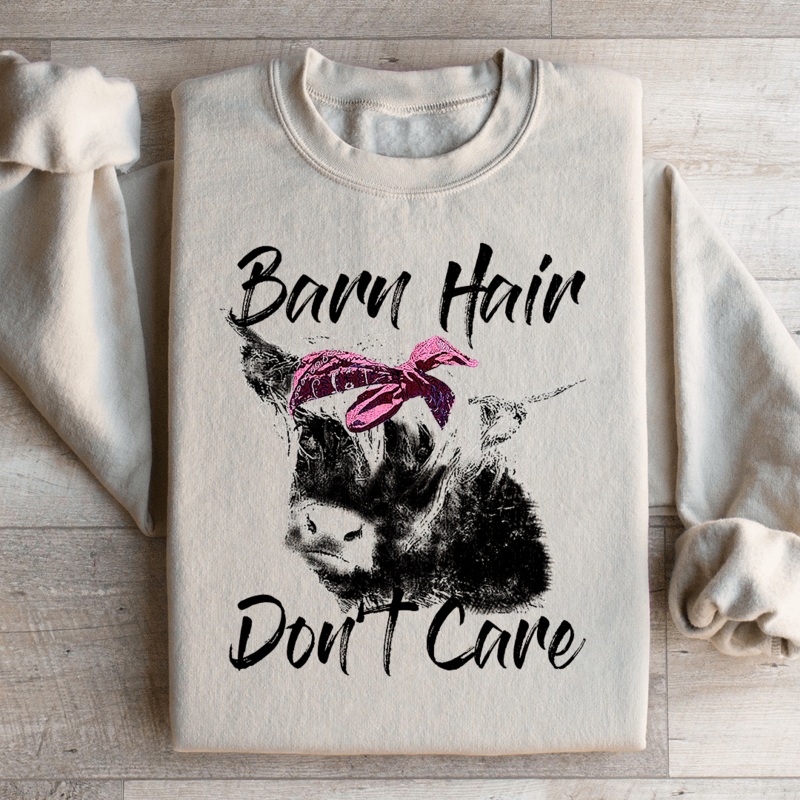 Barn Hair Don’t Care Sweatshirt Sand S