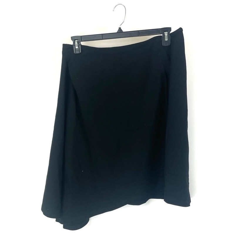 Black Asymmetrical Skirt – Size 14, 16, 18 and 20 Size 14