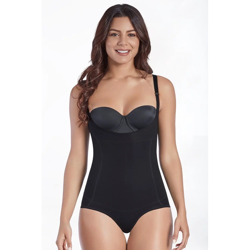 CURVEEZ Bodysuit Hip Hugger Ultra Shaping Black S