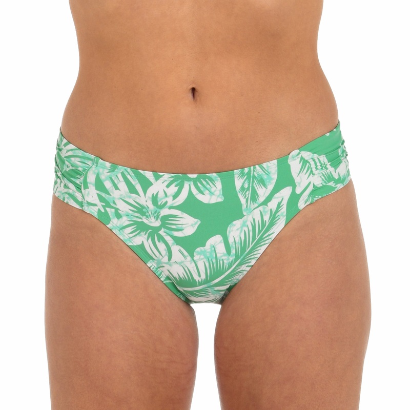 Batiki Balinese Side Shirred Hipster Bottom – LB5ND96 – Eucalyptus GREEN 04