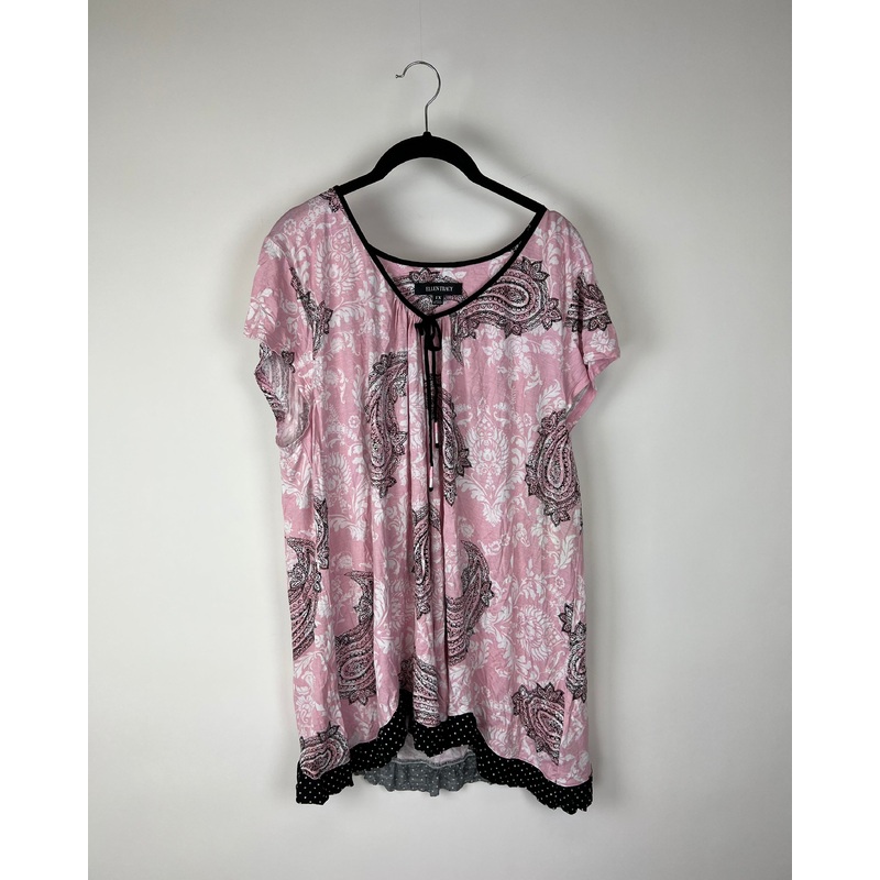 Pink Loungewear Set- 1X