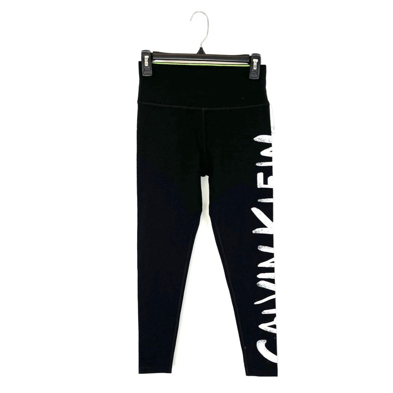 Black Logo Leggings – Small