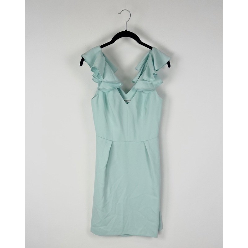 Mint Ruffle Dress – Small