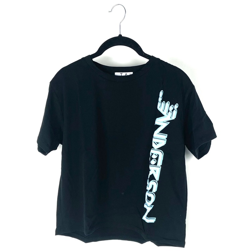 Black Short Sleeve Top – Size 0, 2, 4 Extra Small (Size 0)