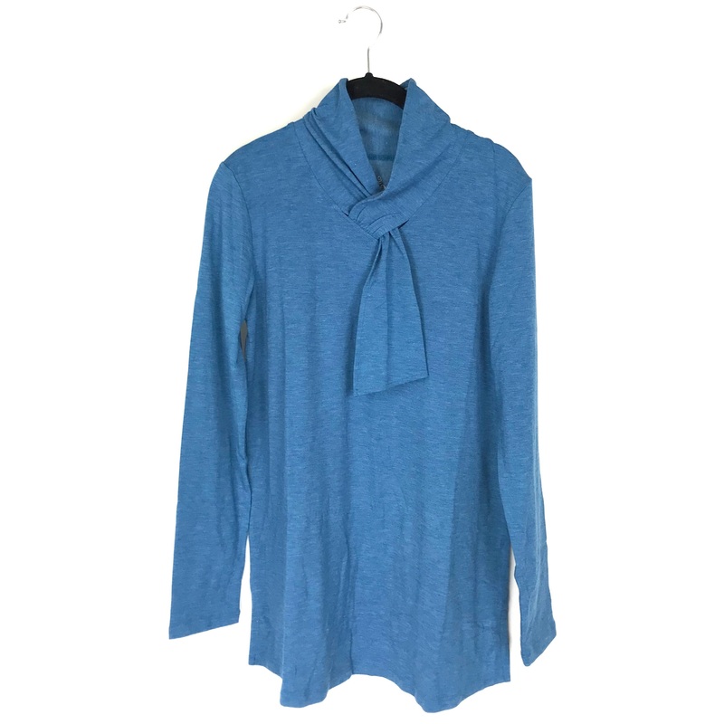 Long Sleeve Blue Top – Extra Small and Small Extra Small