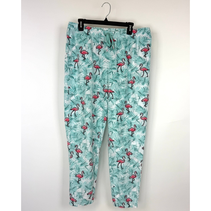 Fleece Flamingo Pajama Pants – Size 10/12