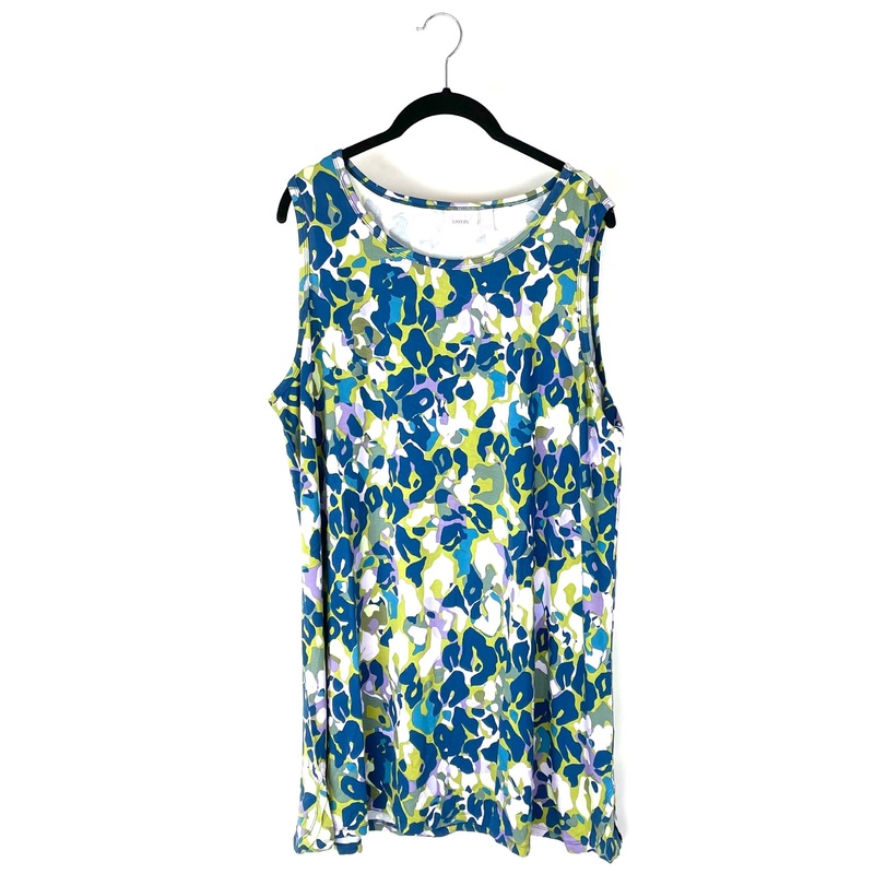 Floral Print Tank – 1X