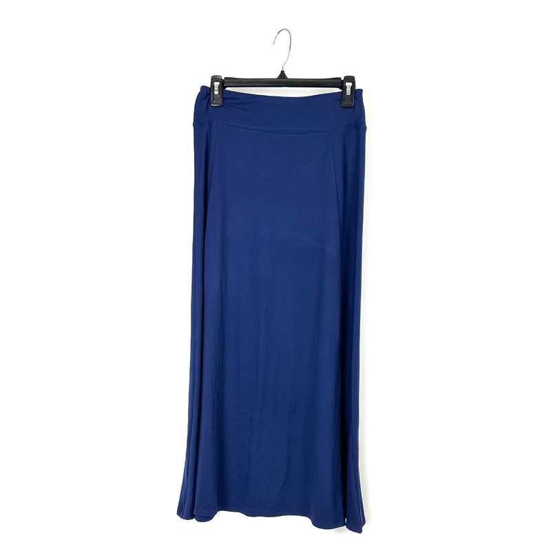 Navy Blue Maxi Skirt – Size 6/8