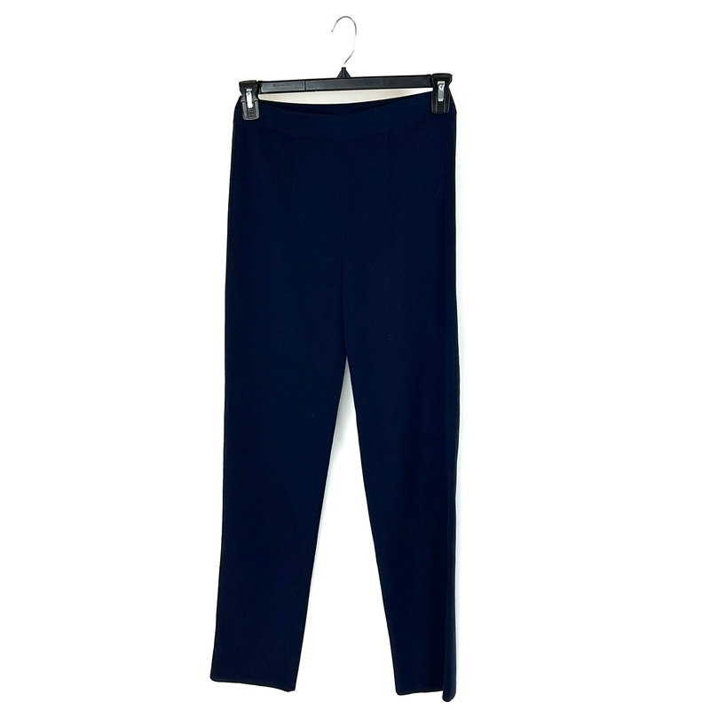 Navy Blue Straight Leg Pants – Size 2/4