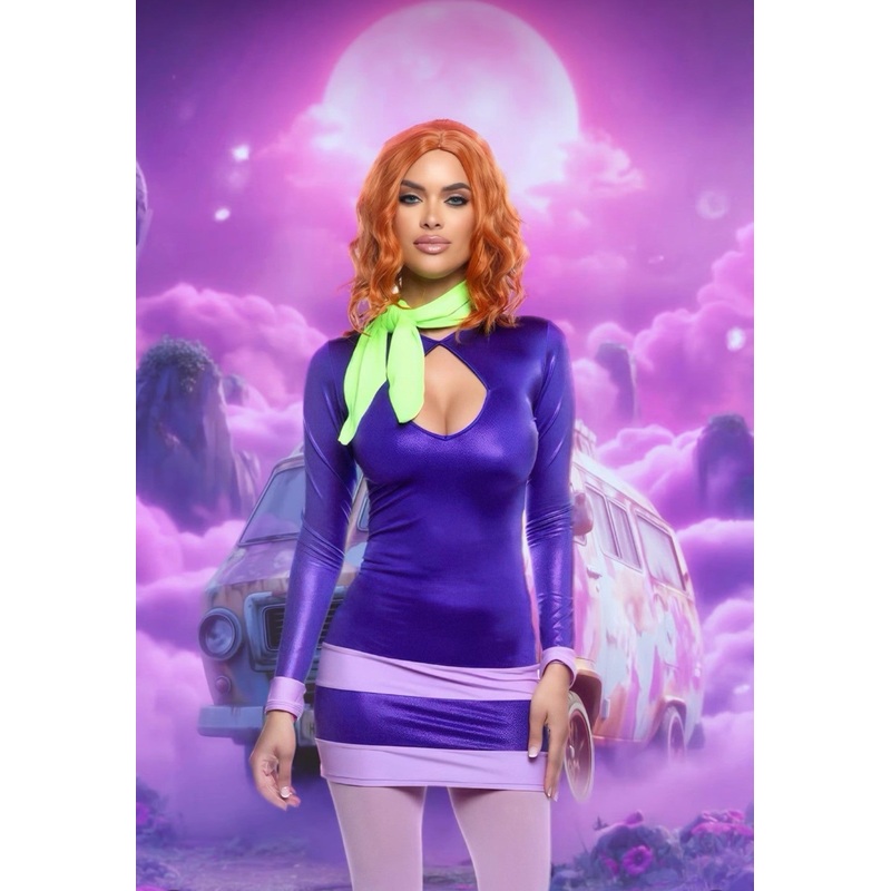 2pc Mystery Diva Purple/Green Small