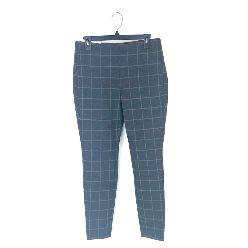 Medium and Light Grey Checkered Pants – Small