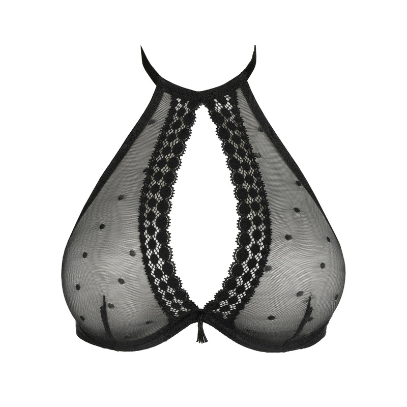 Annaelle Black Bralette Black 32B