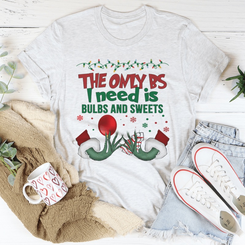 Bulbs And Sweets Tee Ash S