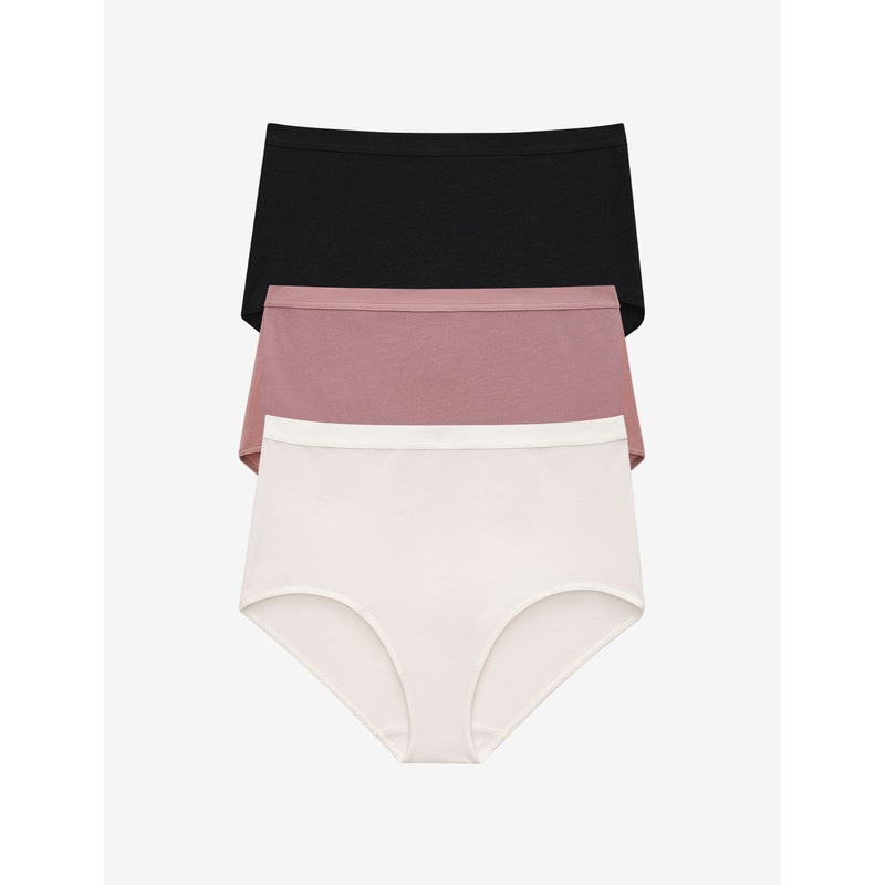 Organic Cloud Cotton Brief – 3 Pack black-twilight-ss XS