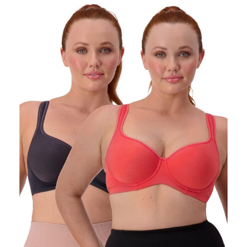 Triumph Triaction Racerback 2 Pack – Orange – Dark Combination 32A
