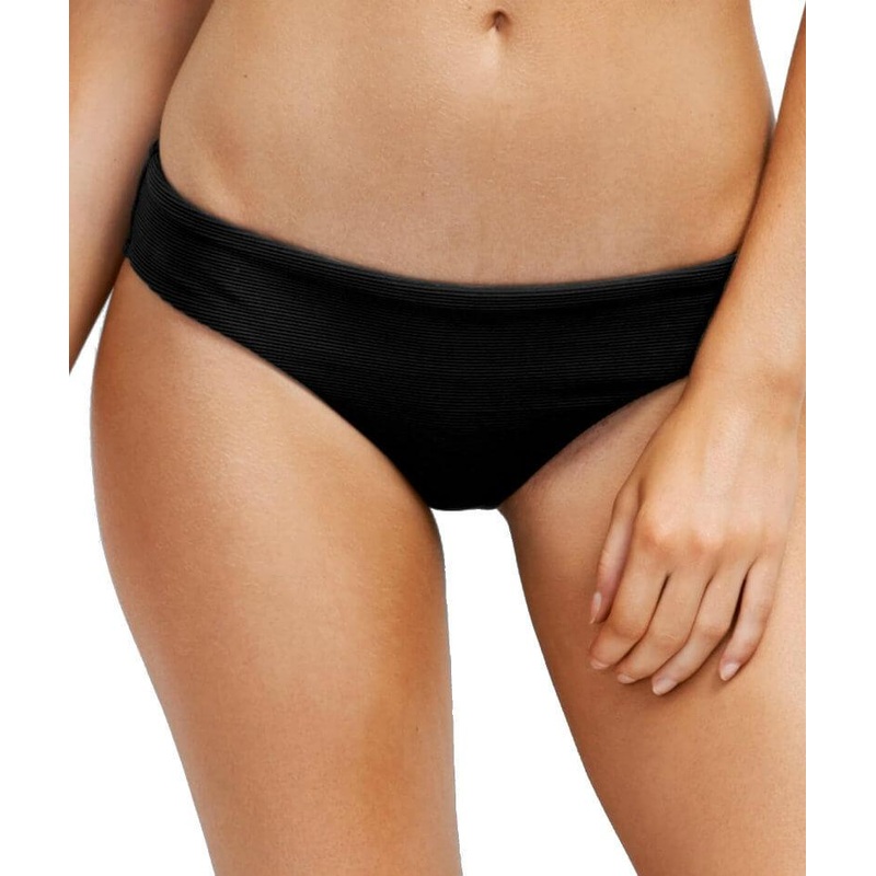 Mila Mini Rib Hipster Bikini Brief – Nero