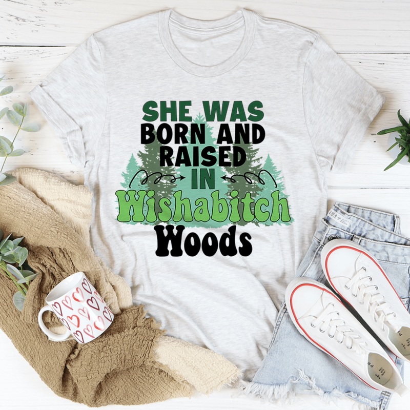 Born & Raised Tee Ash S