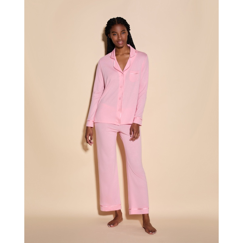 Ensemble Pyjama Haut  Manches Longues Et Pantalon Jaipur Pink/Jaipur Pink XS