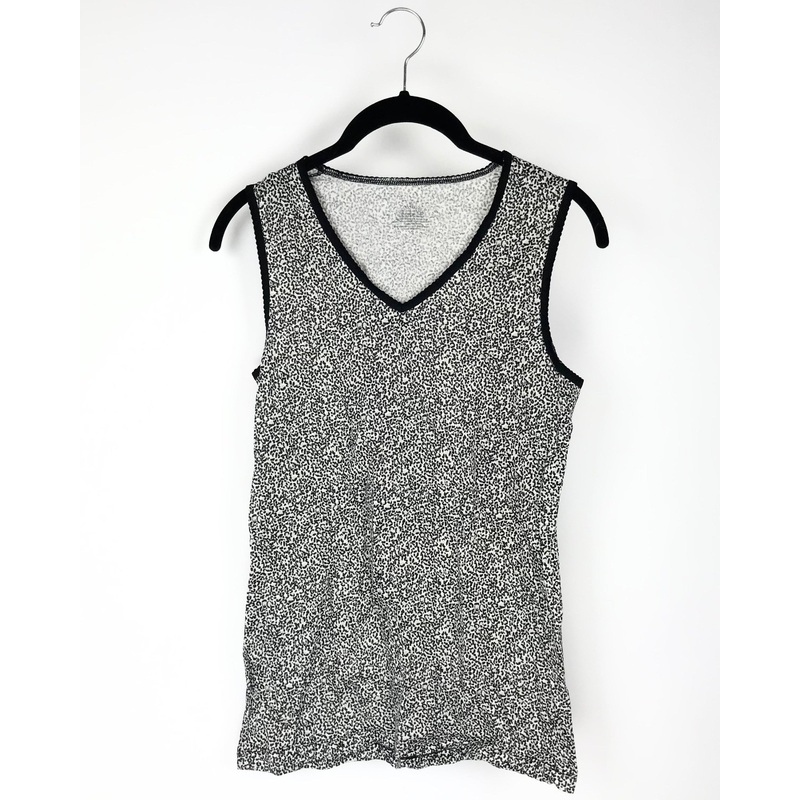 Dainty Leopard Print Tank Top – Small