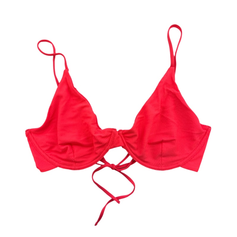 Neon Coral Underwire and Adjustable Strap Bikini Top – Extra Extra Extra Large