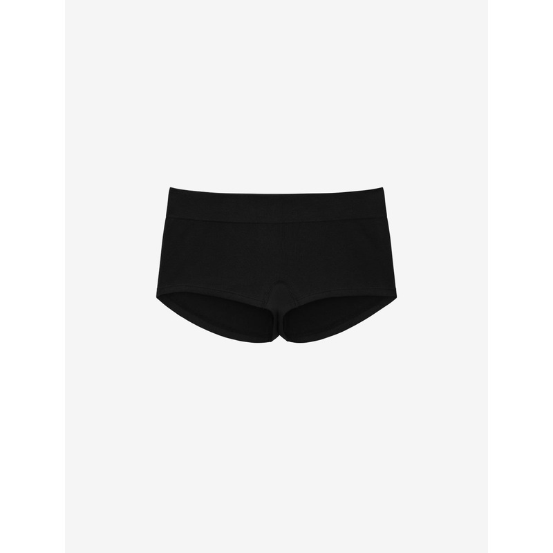 Seamless Cloud Cotton Boyshort black XS