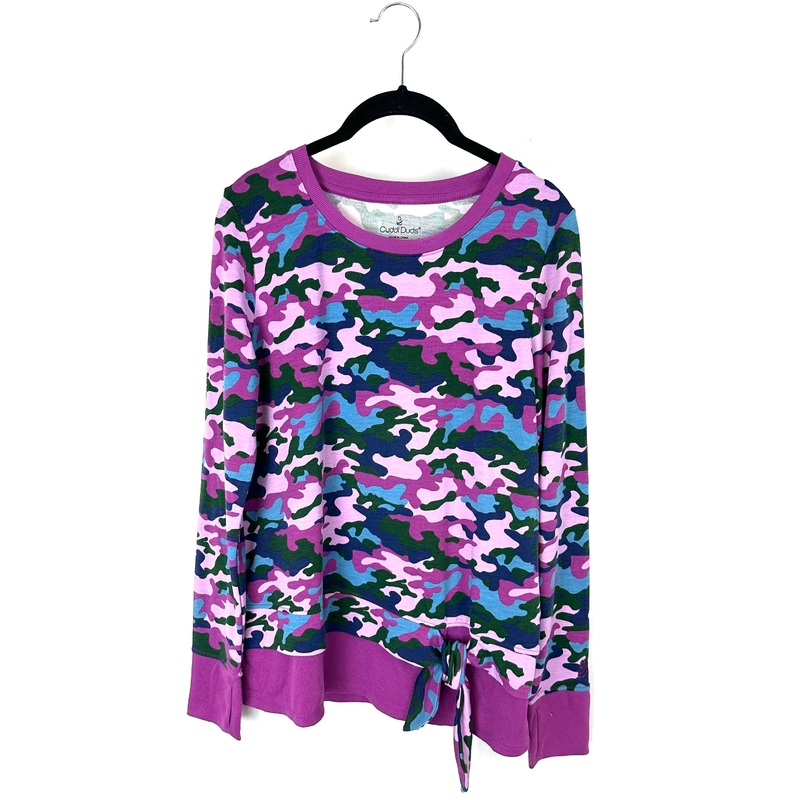 Multi Color Army Print Shirt – Size 4/6