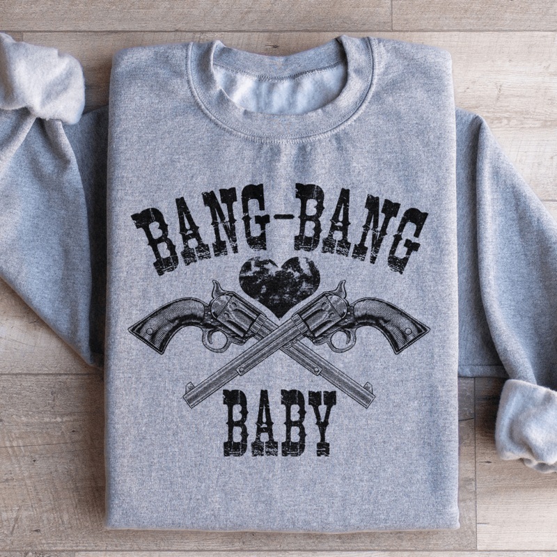 Bang Bang Baby Sweatshirt Black S