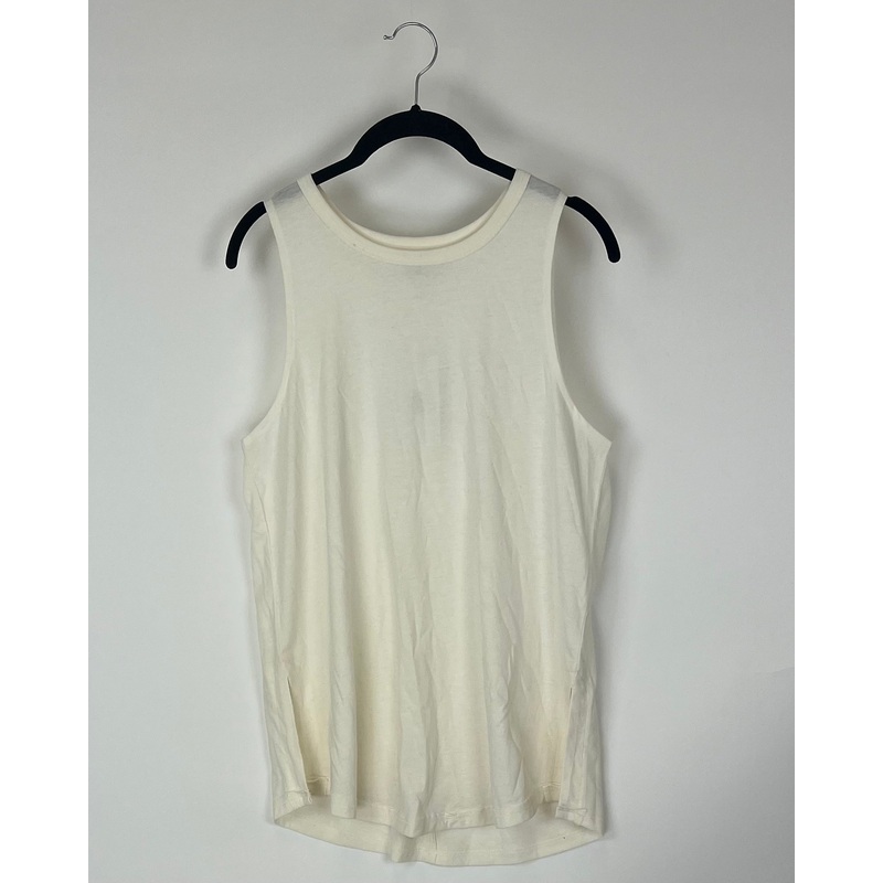Cream Lightweight Tank Top – Size 2-4