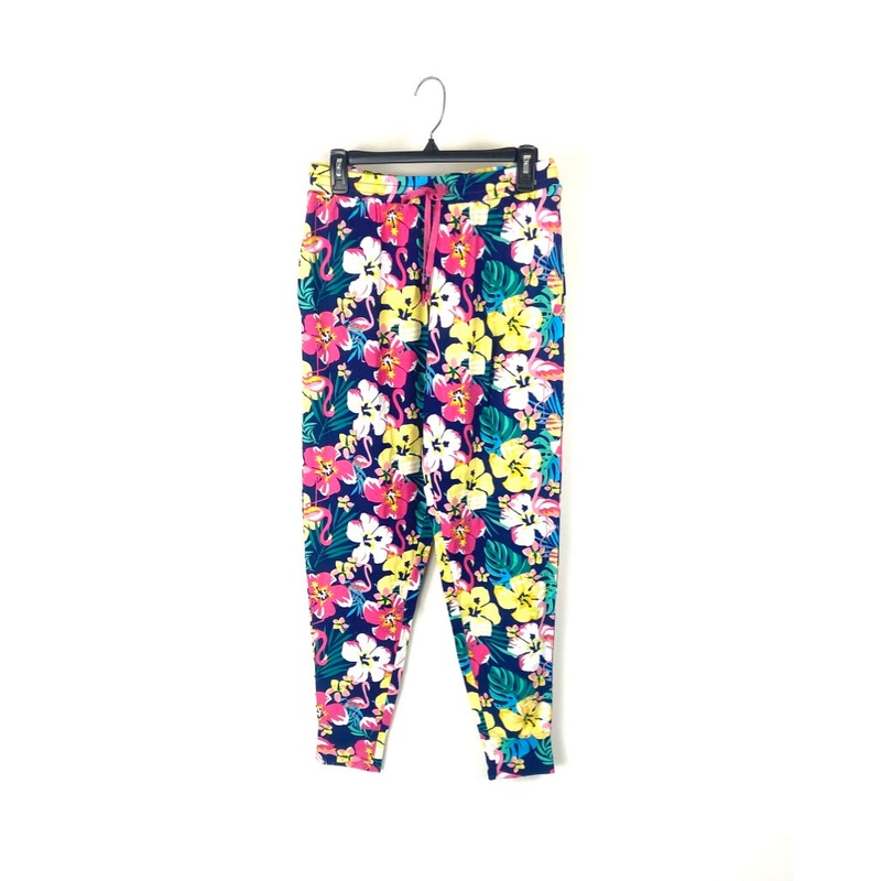 Tropical Print Pajama Pants – Small