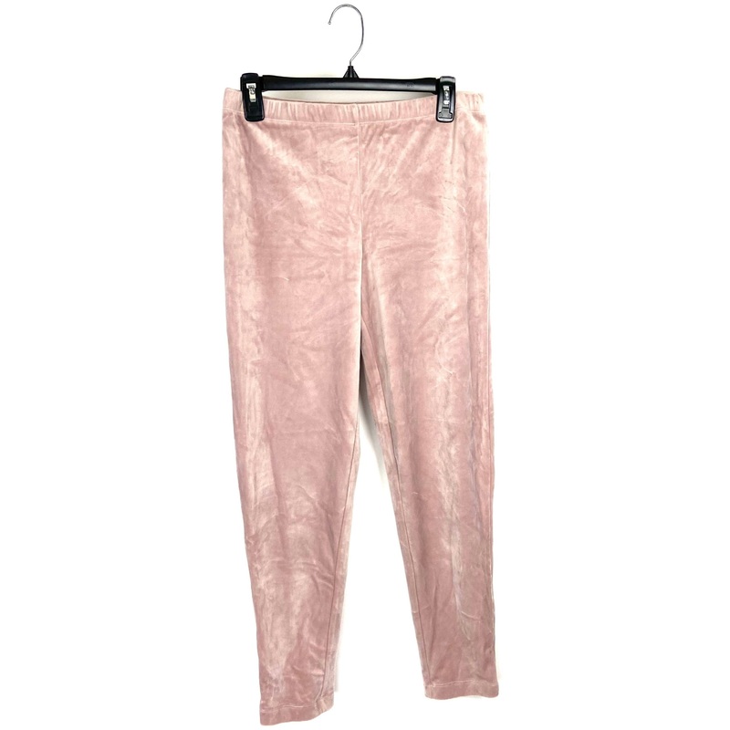 Velour Light Pink Leggings- Small and 1X Small