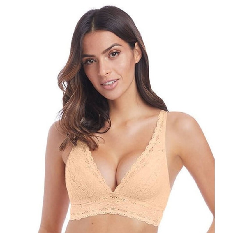 Wacoal Halo Lace Soft Cup Wire-free Bra – Nude 30