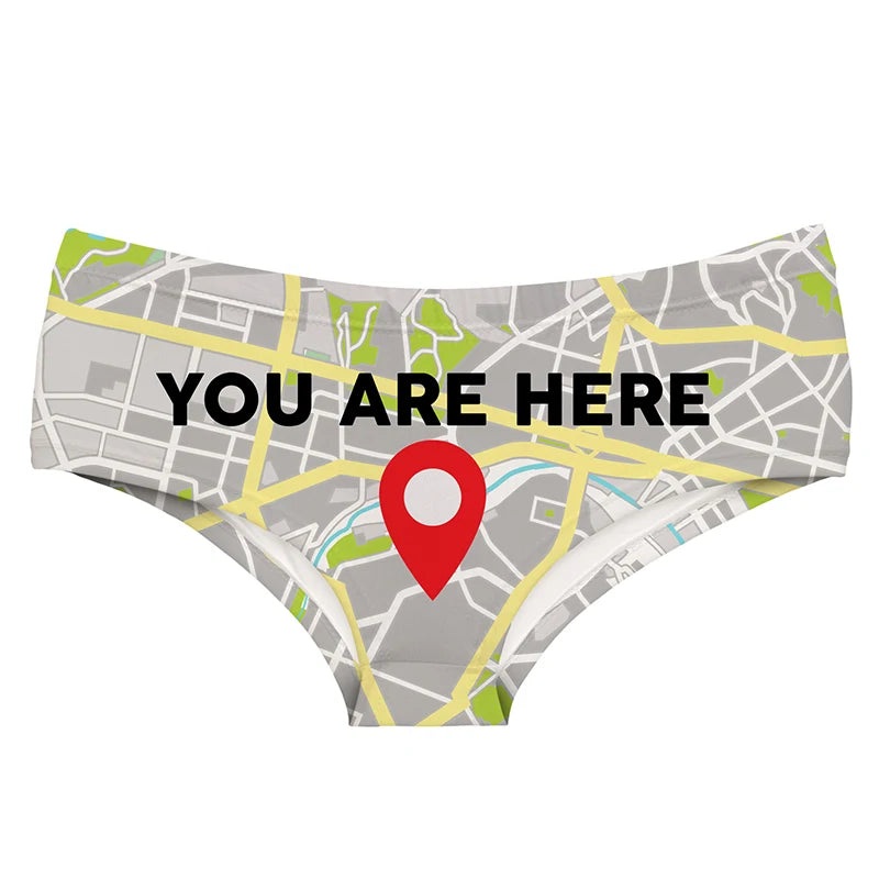 You Have Arrived Panty One Size