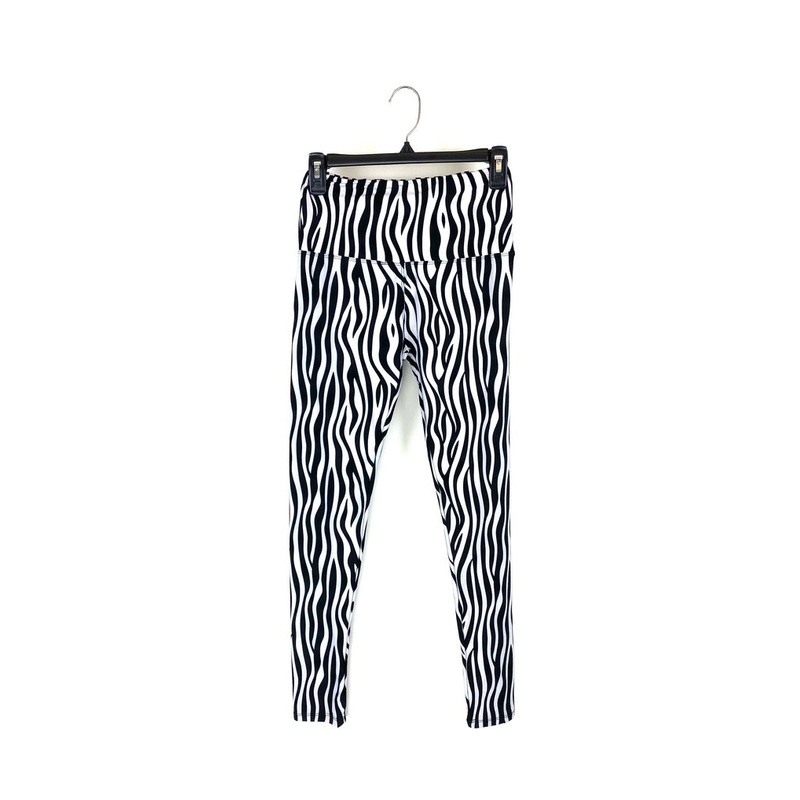 Zebra Print Leggings – Small/Medium