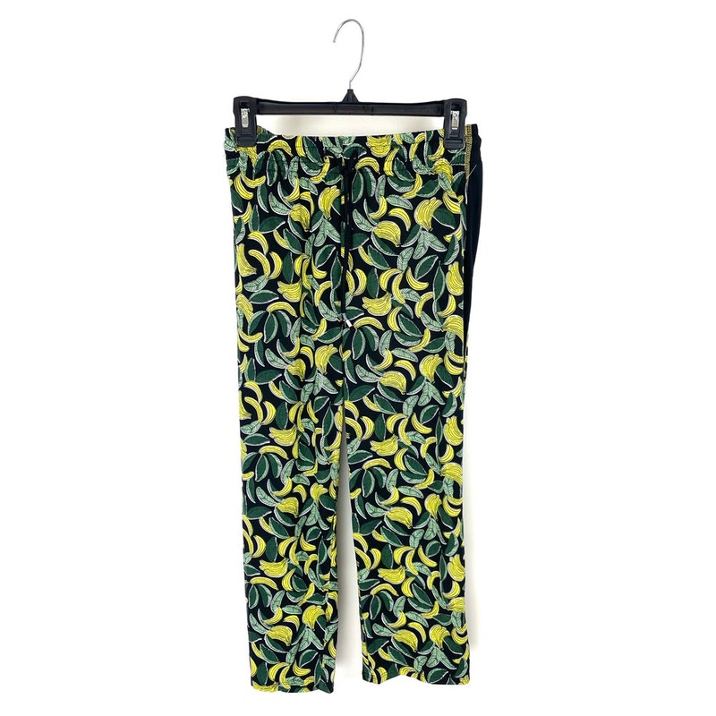 Banana Print Lounge Capri Pants – Small