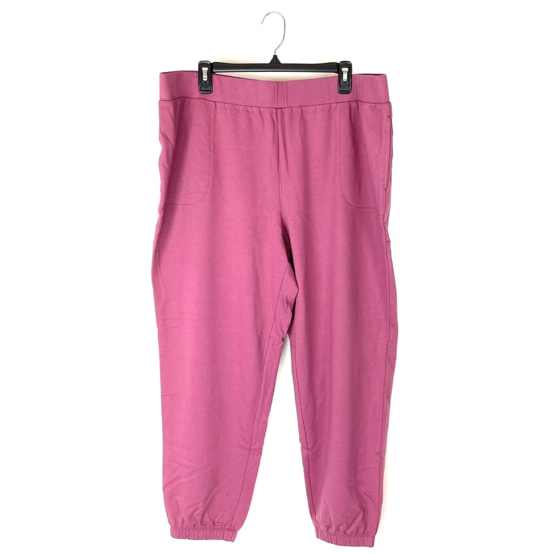 Burgundy Joggers – 1X