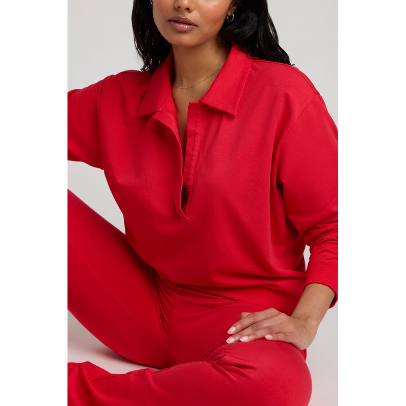 Club Pullover in Cherry XS Cherry