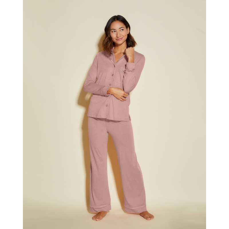 Pigiama Petite Con Top A Maniche Lunghe E Pantaloni India/India PS