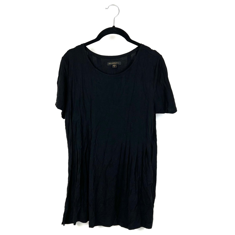 Black Short Sleeve Nightshirt – Small