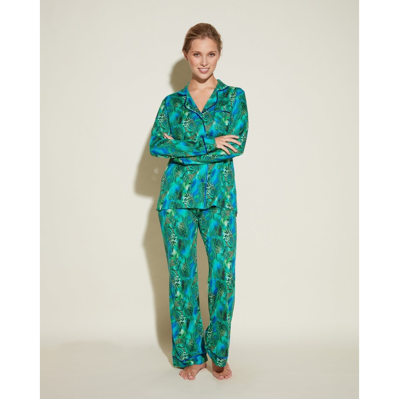 Conjunto De Pijama Con Camisa De Manga Larga Y Pantalones Nirvana XS
