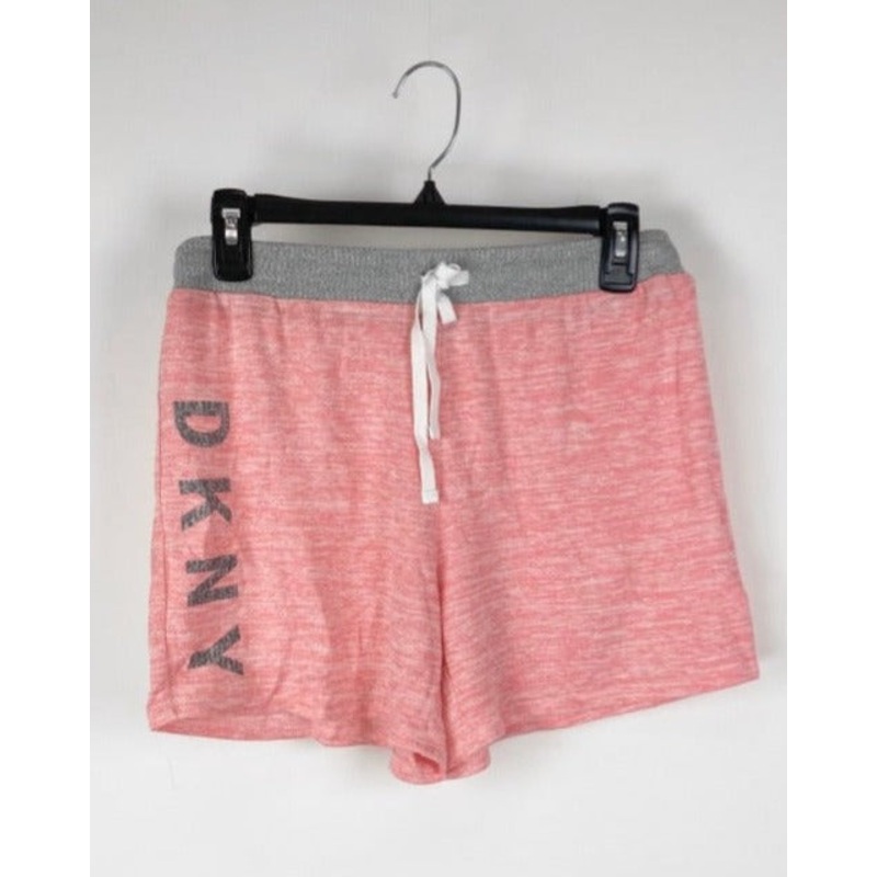 Pink and Grey Knit Shorts – Small