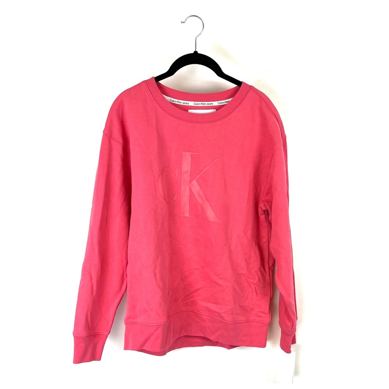 Pink on Pink Logo Crewneck – Small