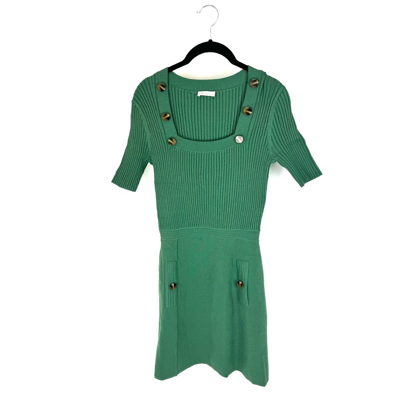 Green Knit Dress – Size 4